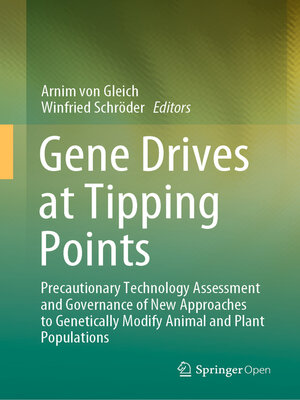 cover image of Gene Drives at Tipping Points